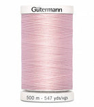 547 yd – Petal Pink (305) Gutermann Sew - All Polyester Thread - Boho Fabrics - Thread