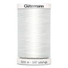 547 yd – White (020) Gutermann Sew - All Polyester Thread - Boho Fabrics - Thread