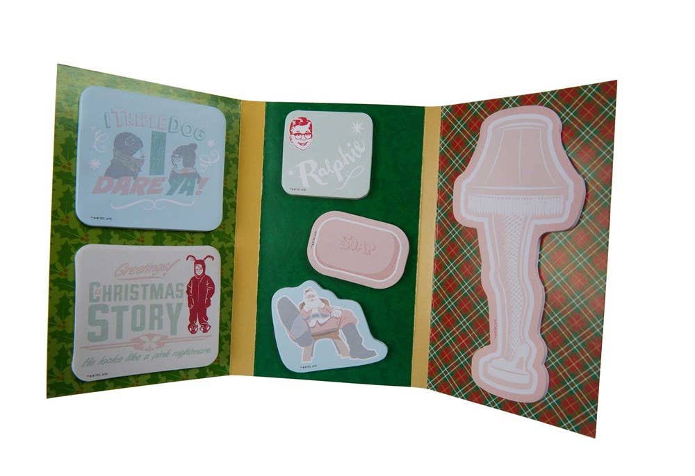A Christmas Story: Sticky Note Collection (150 pages!) - Boho Fabrics - 