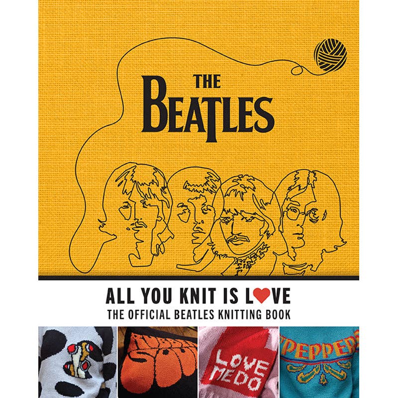 All You Knit Is Love: Beatles Officially Licensed (SALE!) - Boho Fabrics - 