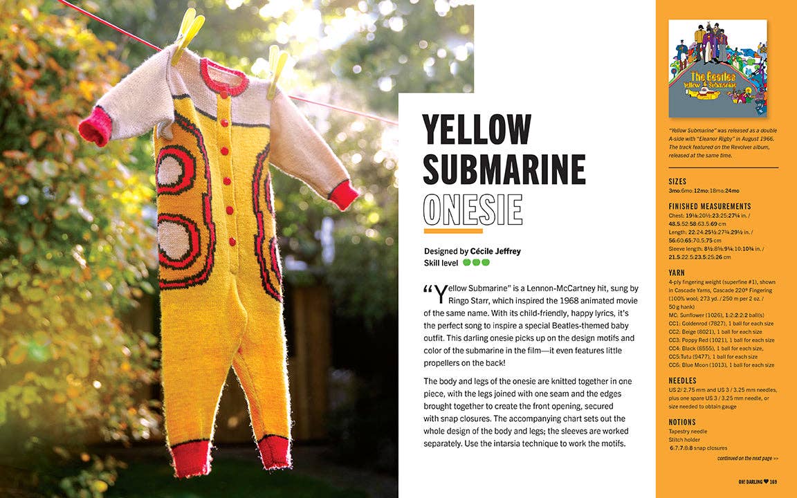 All You Knit Is Love: Beatles Officially Licensed (SALE!) - Boho Fabrics - 