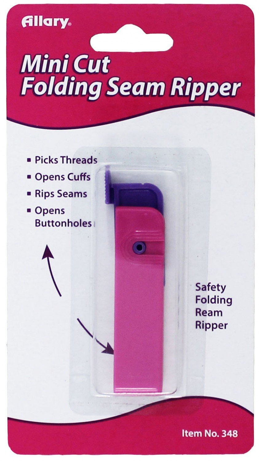 Allary Mini Cut Folding Seam Ripper - Boho Fabrics - Notions