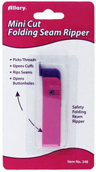Allary Mini Cut Folding Seam Ripper - Boho Fabrics - Notions
