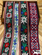 Alpine Winter, Vintage Trim/Ribbon Pack. 12 Yard Gift Set. - Boho Fabrics - Trims