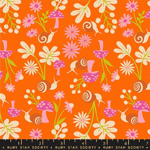 Animal Animal Goldfish RS5163 11 Ruby Star1 - Boho Fabrics - Quilting Cotton, Woven