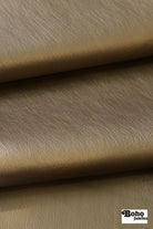 Antique Bronze, Metallic Faux Leather Upholstery Fabric - Boho Fabrics - Home Dec. & Upholstery Fabric