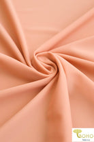 Apricot. Swim Solid/Activewear. SW-004 - Boho Fabrics