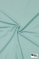 Aqua, Athletic Rib Knit Fabric - Boho Fabrics - Athletic Knit Fabric
