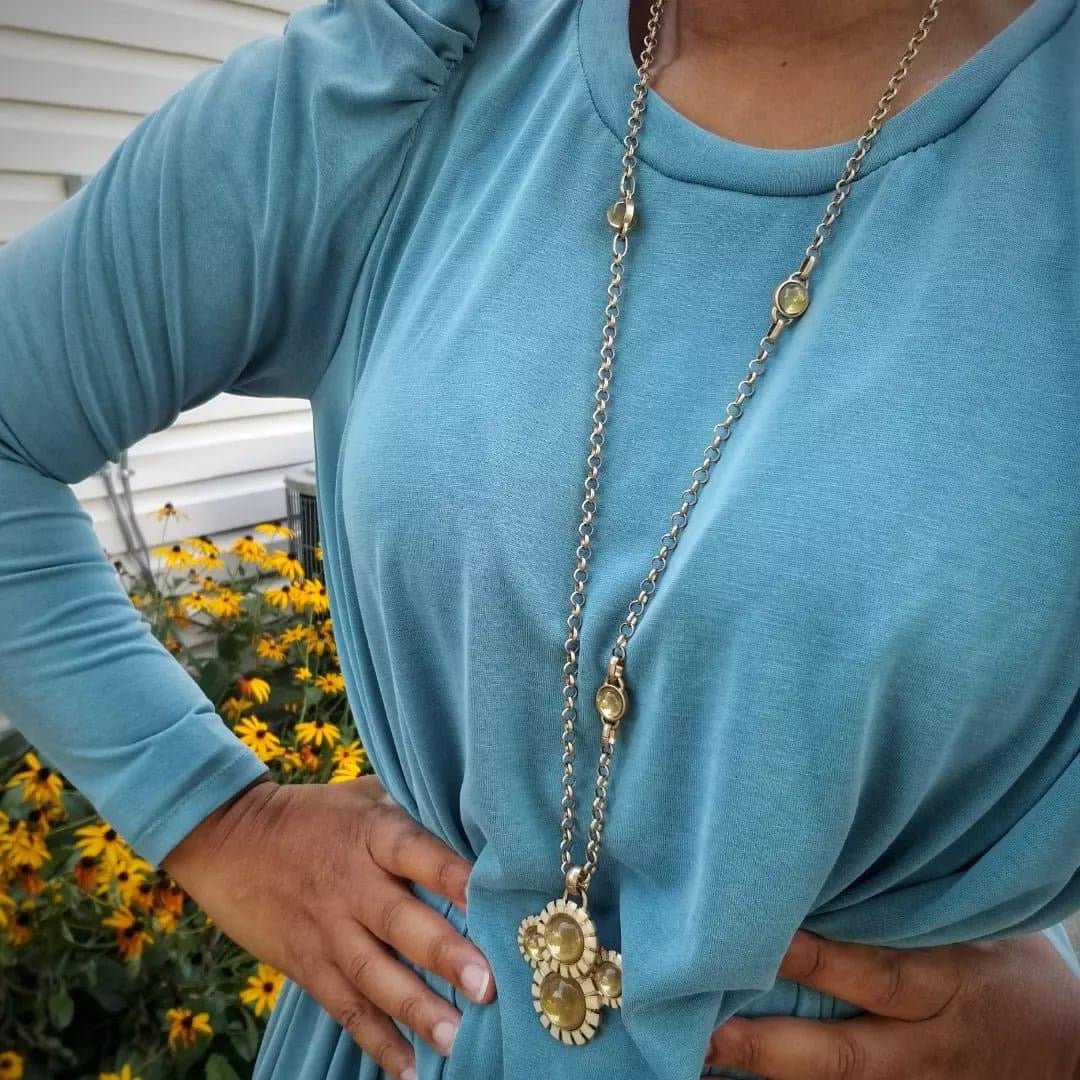 Aquamarine Blue, Solid Cupro Knit - Boho Fabrics