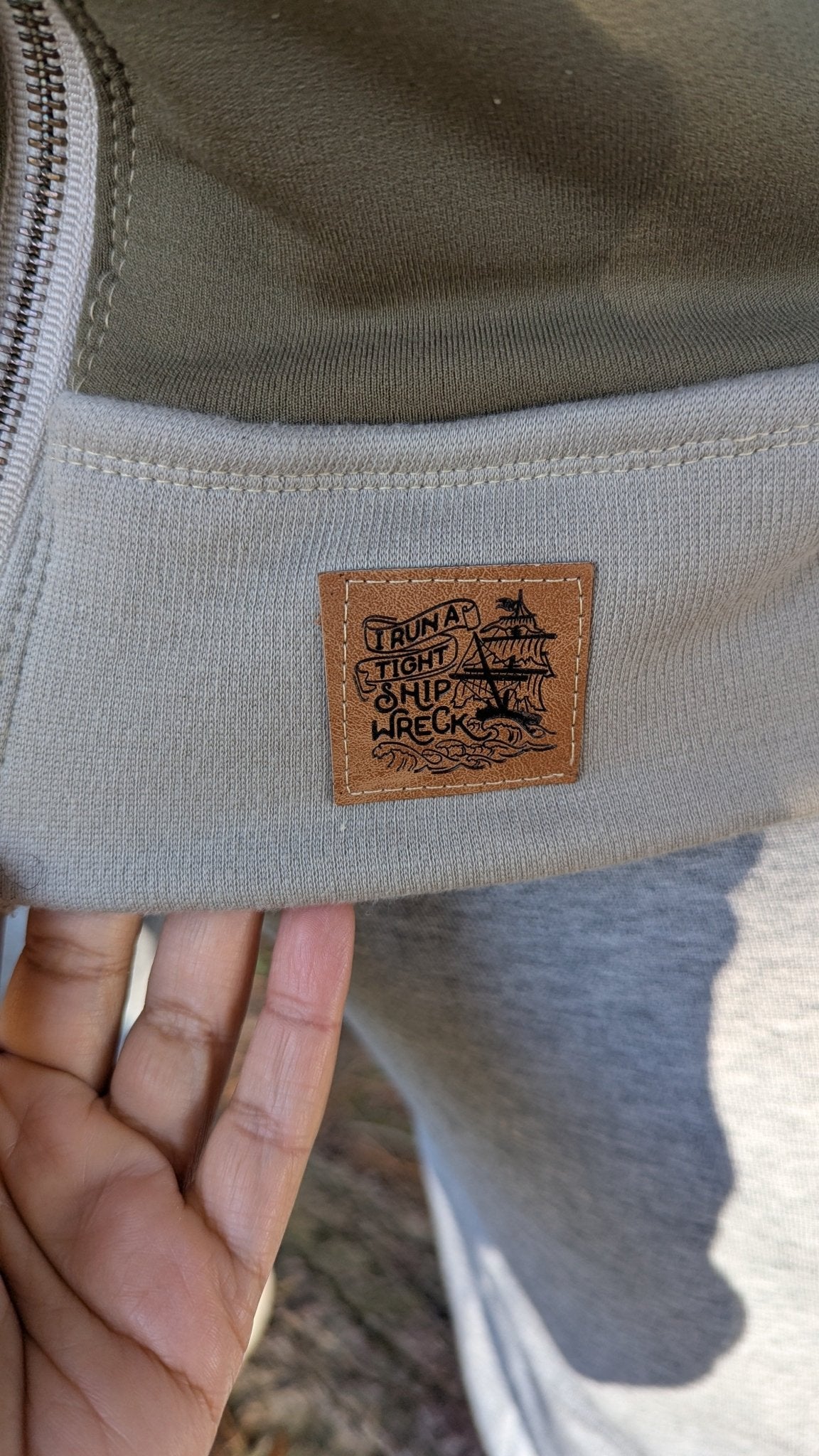 Army Olive, Power Stretch Pro Fleece - Backed Performance Fabric. 2nds - Boho Fabrics - Performance Fabrics