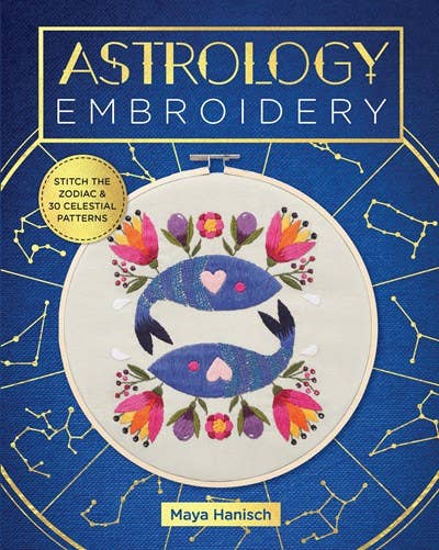 Astrology Embroidery - Boho Fabrics - Books