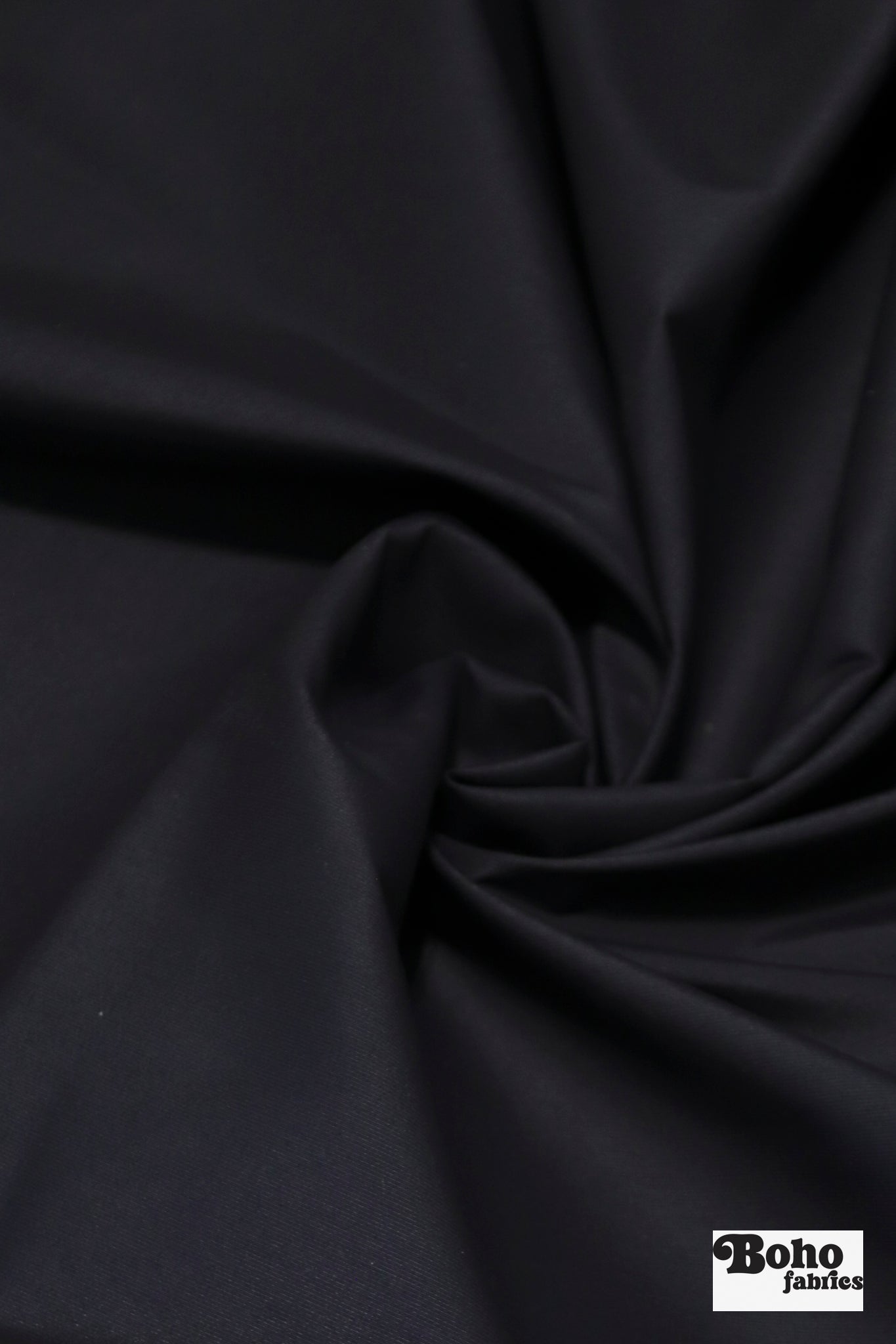 Atlantic Navy Lightweight Cordura Nylon Fabric — Water - Resistant Designer Deadstock - Boho Fabrics - Performance Fabric, Woven
