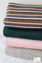 Aubrey Stripes, Rib Knit - Boho Fabrics