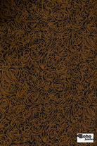 Autumn Rosework, Vintage Woven Fabric. SOLD AS A 3 YARD PIECE - Boho Fabrics - Vintage Fabric