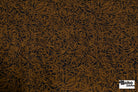 Autumn Rosework, Vintage Woven Fabric. SOLD AS A 3 YARD PIECE - Boho Fabrics - Vintage Fabric