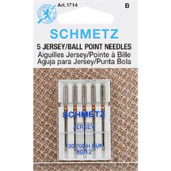 Ballpoint Machine Needle 12/80 1714 Schmetz10 - Boho Fabrics - Sewing Needles