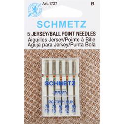 Ballpoint Machine Needle Asstd 1727 Schmetz10 - Boho Fabrics - Sewing Needles