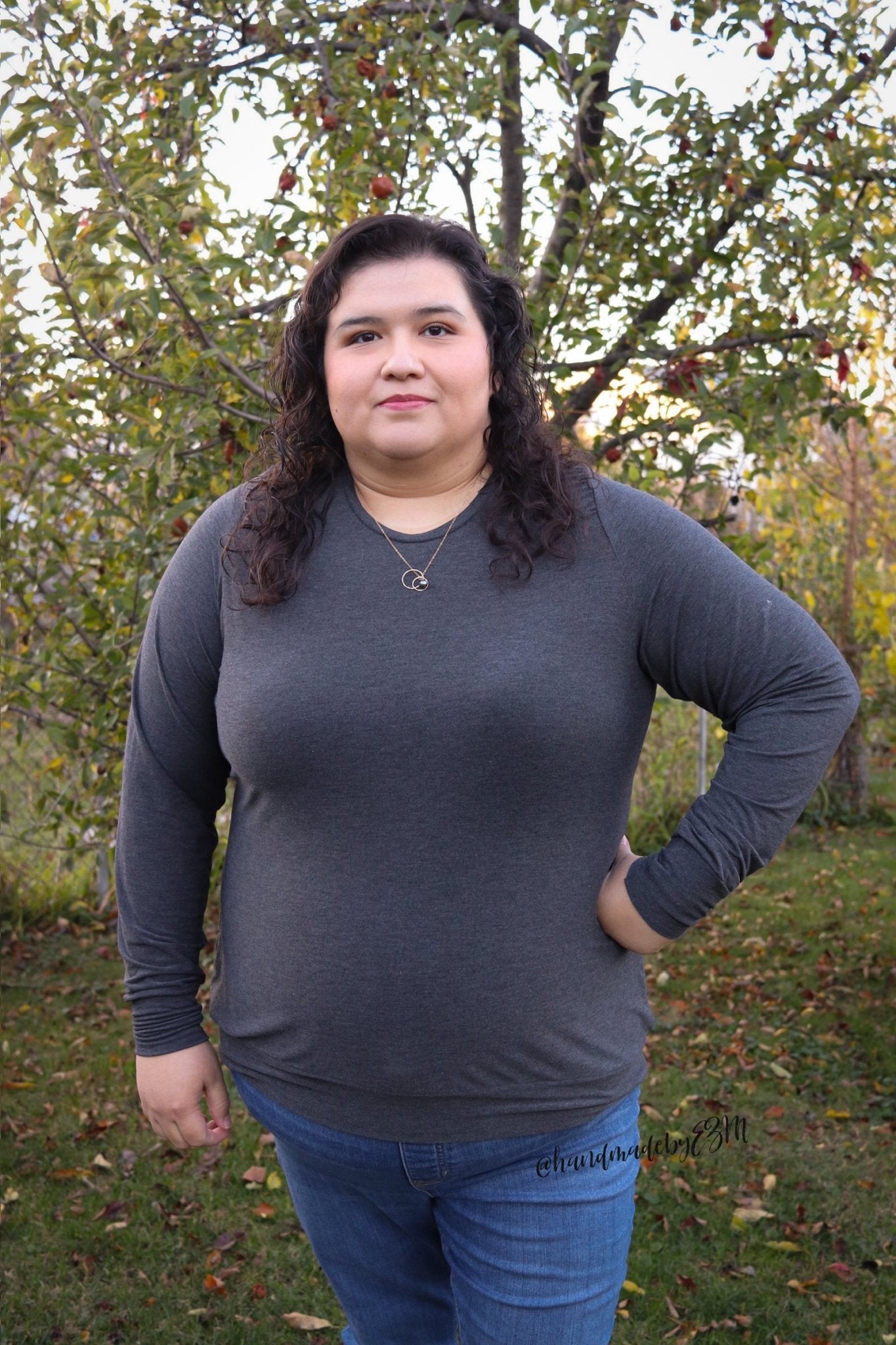 Bamboo Jersey: Charcoal Gray. Knit Fabric - Boho Fabrics - Bamboo Jersey, Knit Fabric