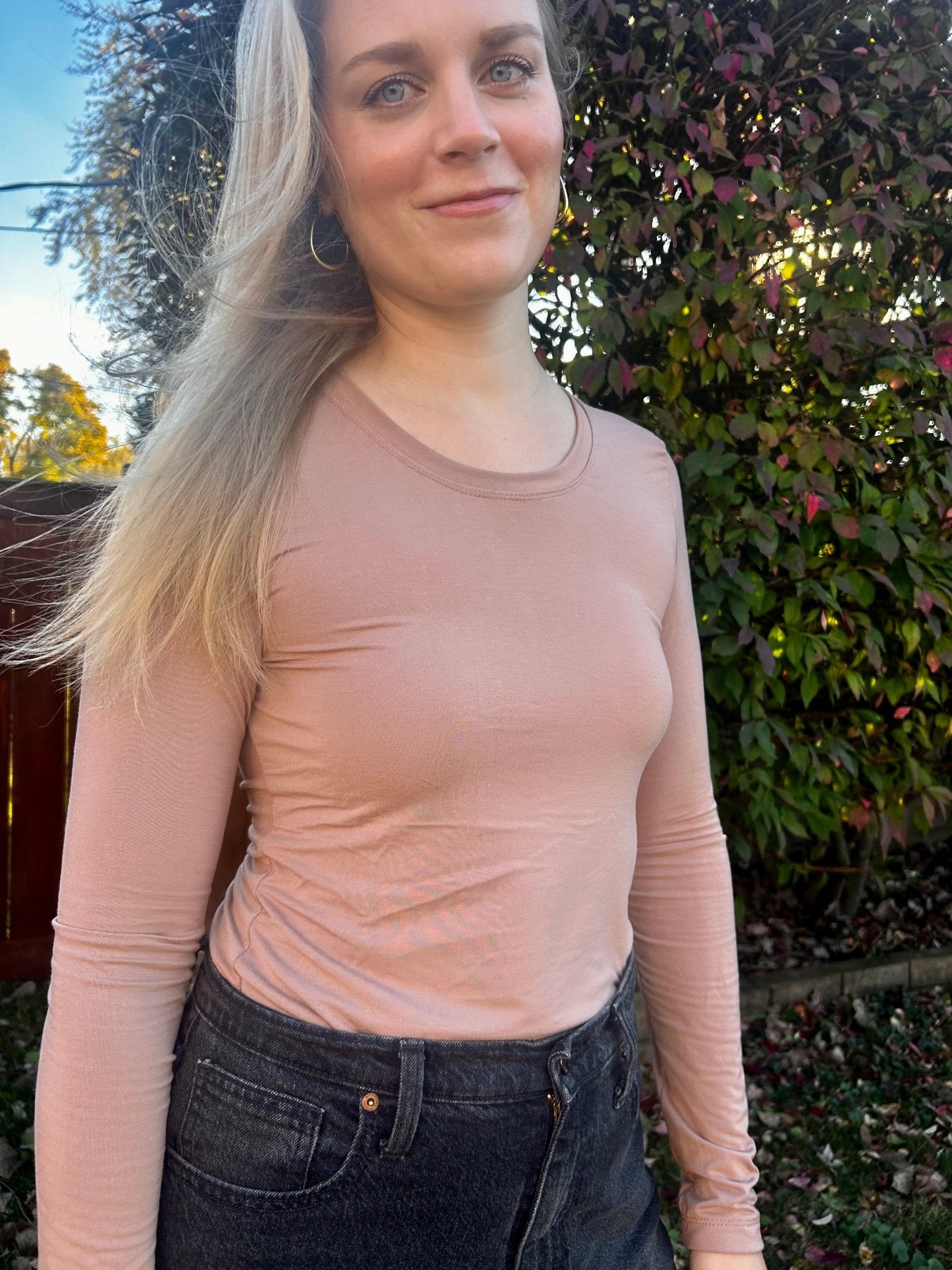 Bamboo Jersey: Fawn Neutral. Knit Fabric - Boho Fabrics - Bamboo Jersey, Knit Fabric