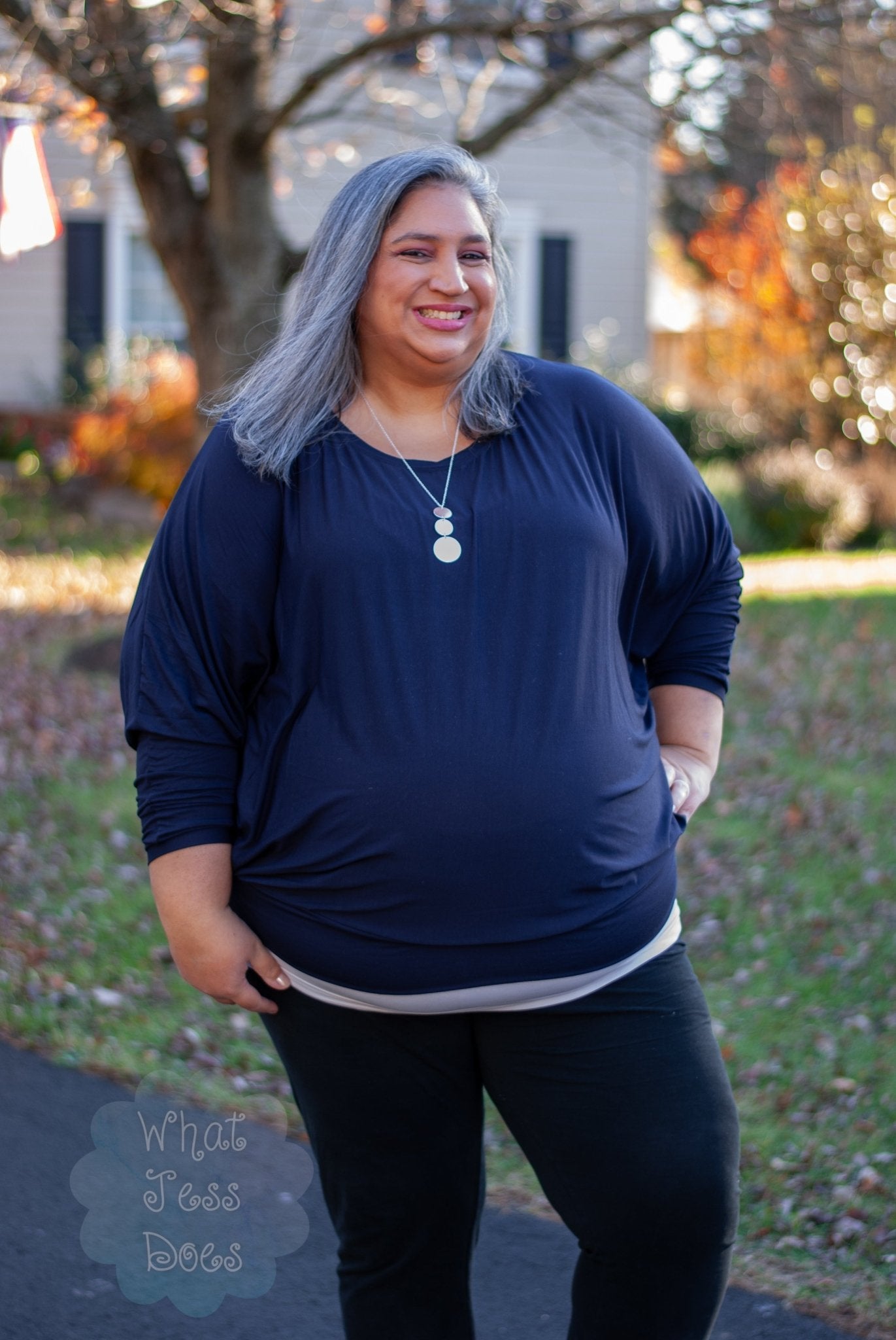 Bamboo Jersey: Navy Blue. Knit Fabric - Boho Fabrics - Bamboo Jersey, Knit Fabric