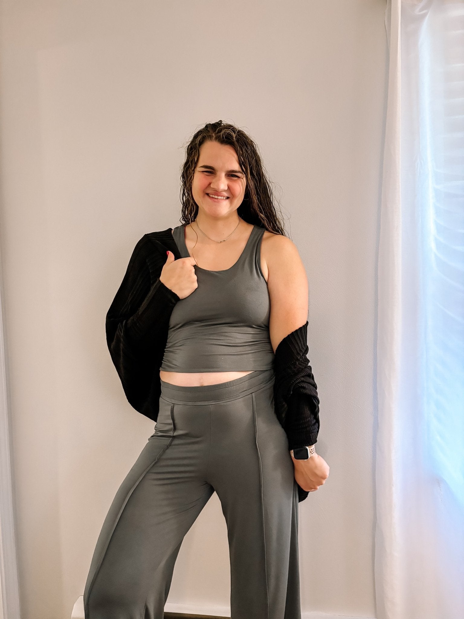 Bamboo Jersey: Sage Green. Knit Fabric - Boho Fabrics - Bamboo Jersey, Knit Fabric