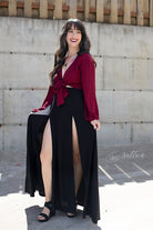 Bamboo Jersey: Soft Black. Knit Fabric - Boho Fabrics - Bamboo Jersey, Knit Fabric