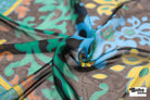 Baroque - Inspired Damask Silk Fabric Pre - Cuts - Boho Fabrics - Woven Fabric