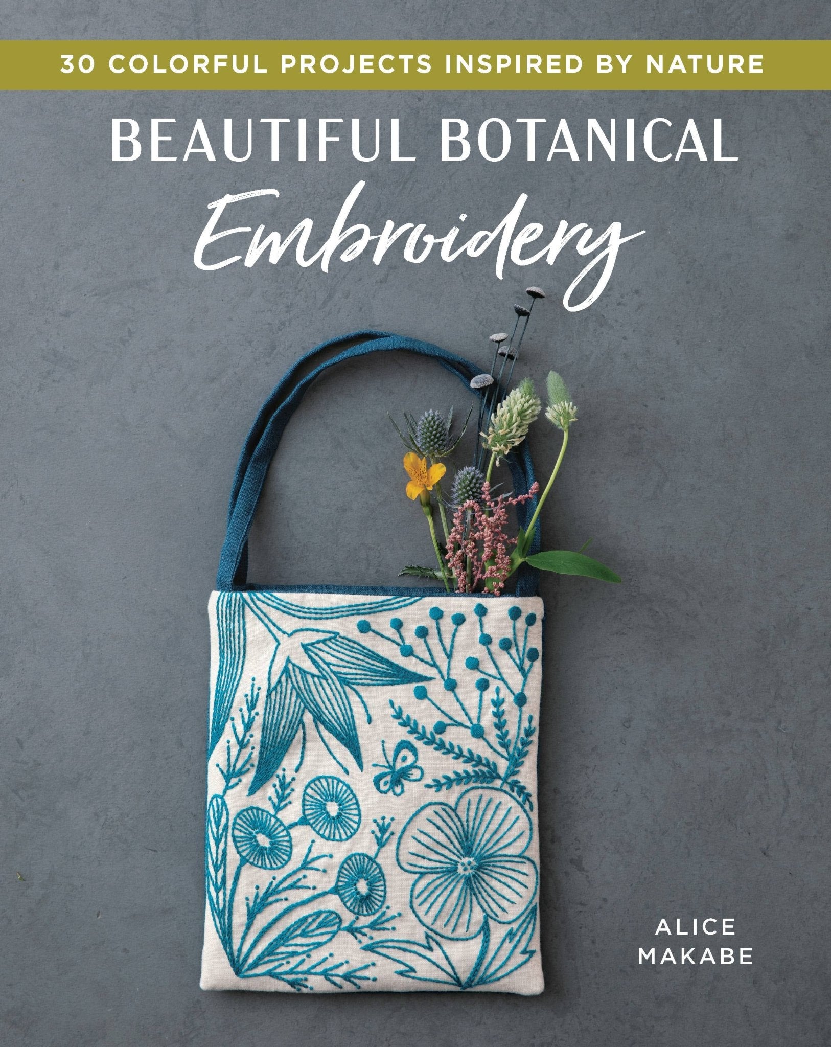 Beautiful Botanical Embroidery, Sewing Book - Boho Fabrics - Books