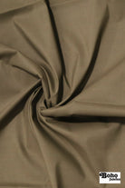 Beige Brown Lightweight Cordura Nylon Fabric — Water - Resistant Designer Deadstock - Boho Fabrics - Performance Fabric, Woven