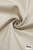 Beige Cotton Twill Woven Fabric - Boho Fabrics - Twill, Woven