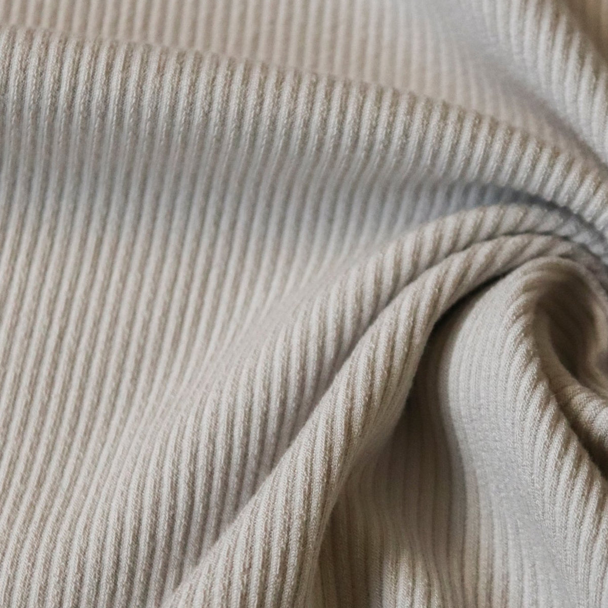 Gray Rib Beige Gray, Rib Knit Fabric – Boho Fabrics