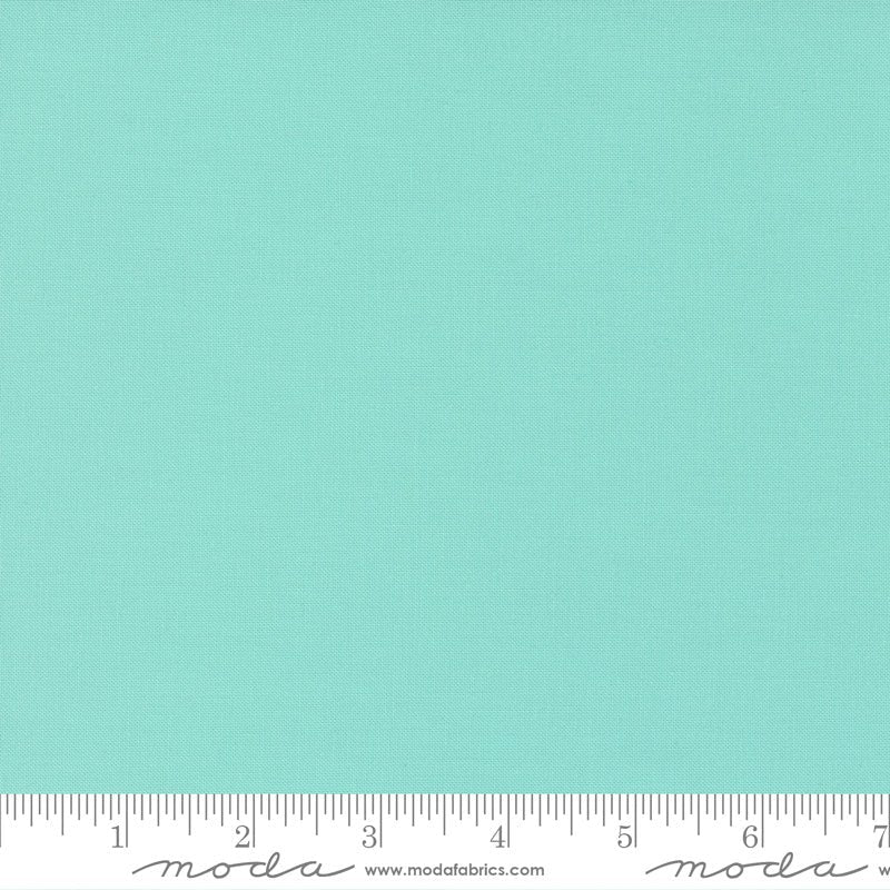 Bella Solids Aqua 9900 34 Moda 1 - Boho Fabrics - Quilting Cotton, Woven