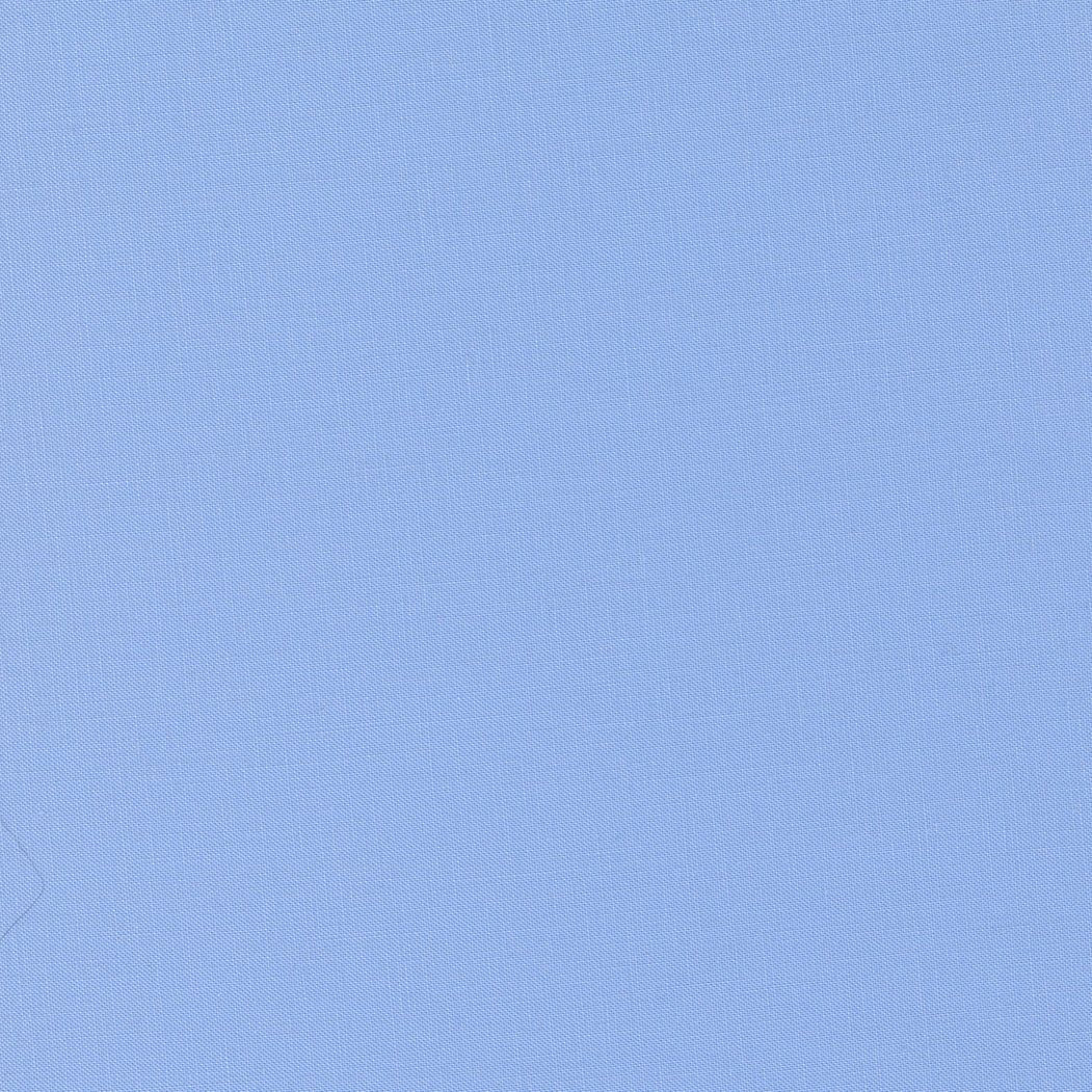 Bella Solids Baby Blue 9900 32 100% Cotton by Moda - Boho Fabrics - Quilting Cotton, Woven