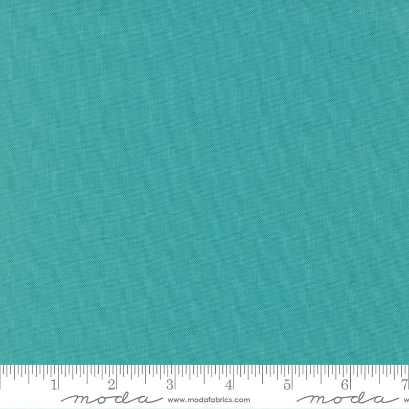 Bella Solids Caribbean 9900 86 100% Cotton by Moda - Boho Fabrics - Quilting Cotton, Woven