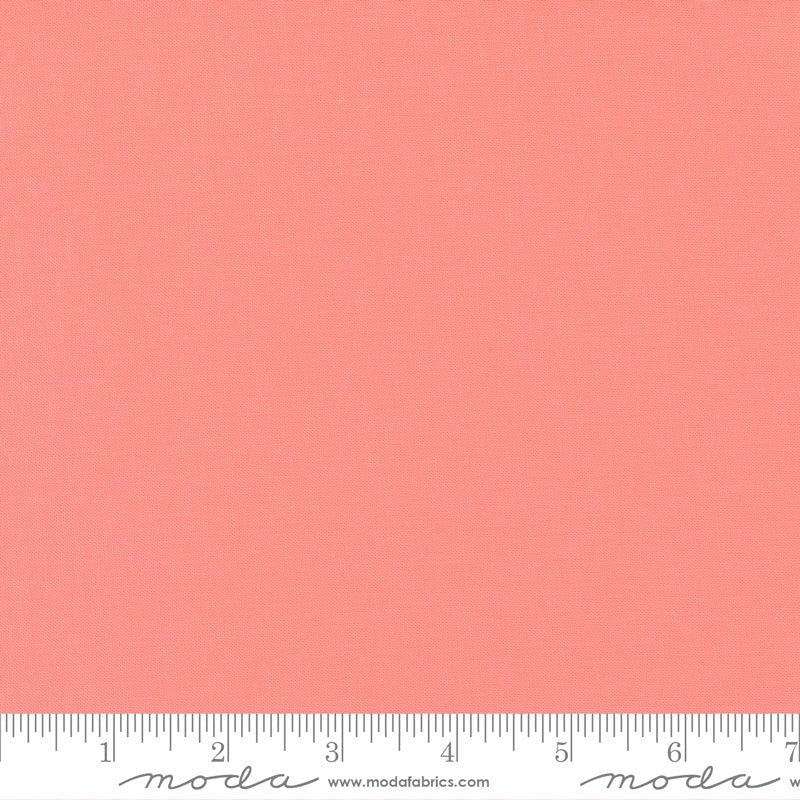 Bella Solids Carnation 9900 384 Moda 1 - Boho Fabrics - Quilting Cotton, Woven