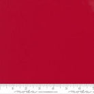Bella Solids Christmas Red by Moda - 100% Cotton Fabric - 9900 16 - Boho Fabrics - Quilting Cotton, Woven