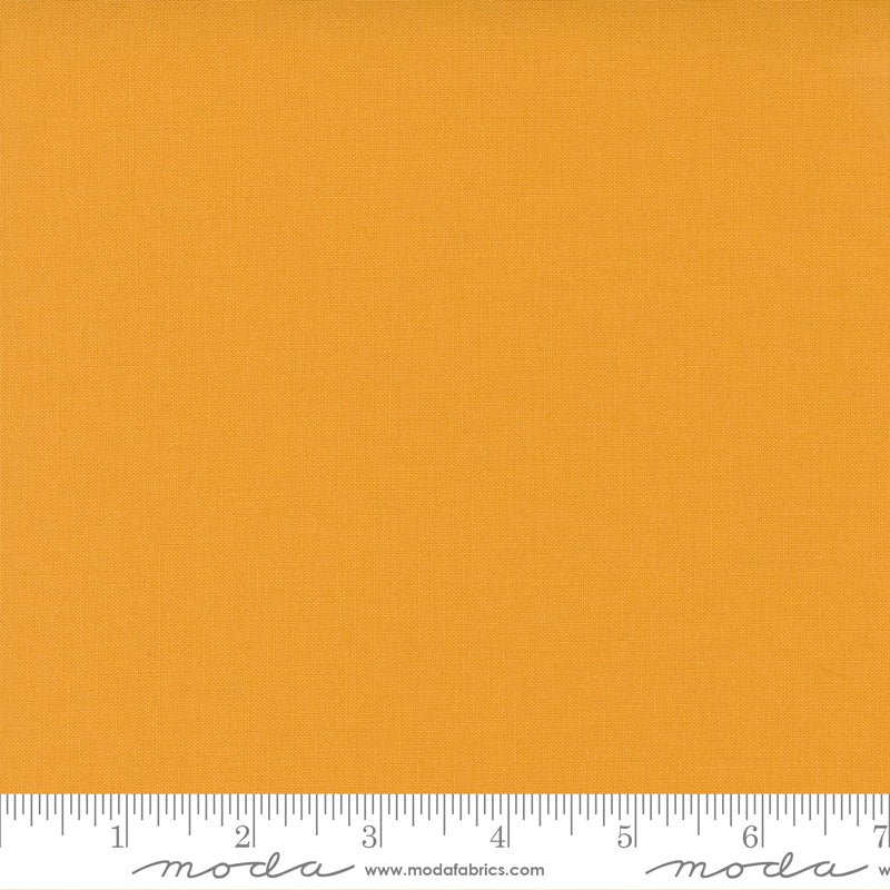Bella Solids Honey 9900 421 100% Cotton by Moda - Boho Fabrics - Quilting Cotton, Woven