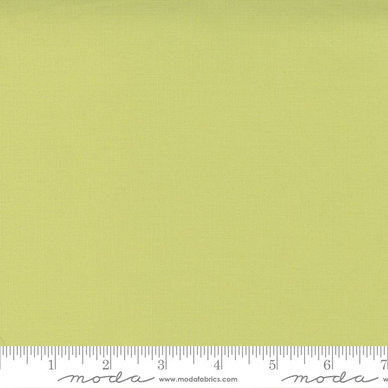 Bella Solids Light Lime 9900 100 100% Cotton by Moda - Boho Fabrics - Quilting Cotton, Woven