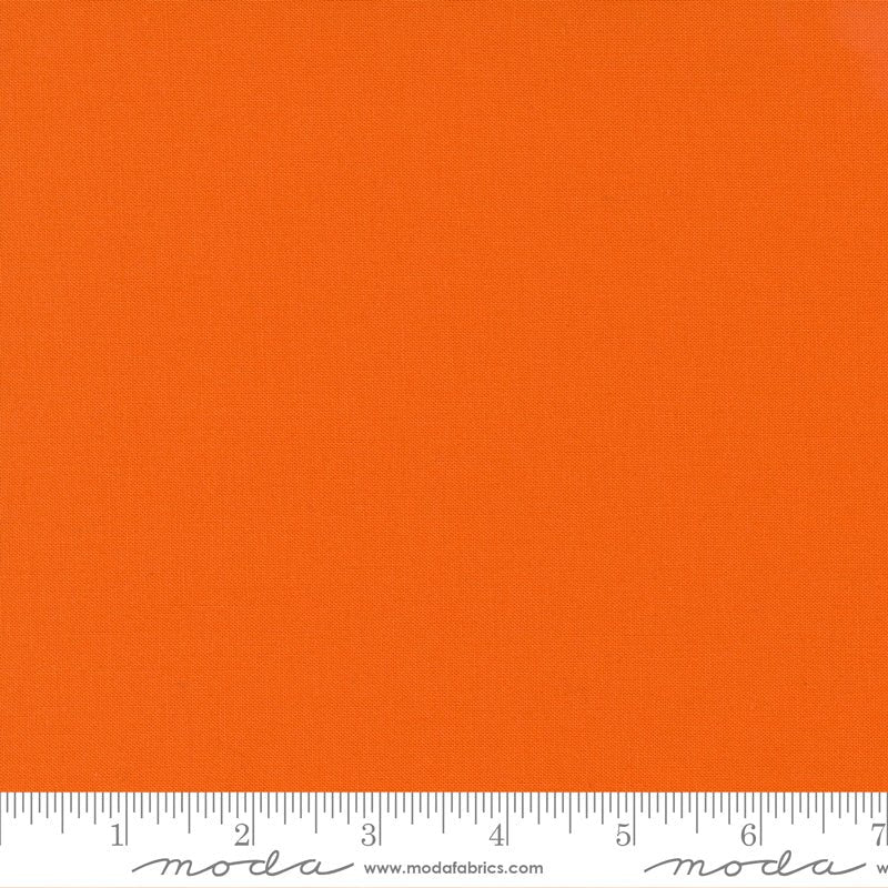Bella Solids Orange 9900 80 Moda 1 - Boho Fabrics - Quilting Cotton, Woven