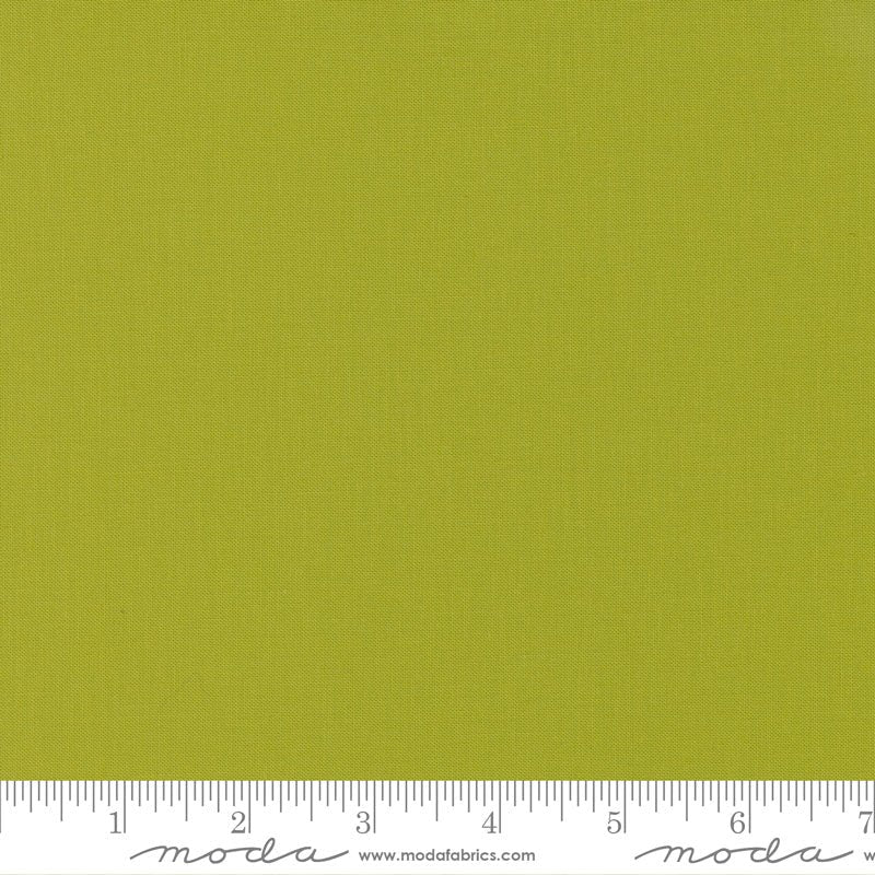 Bella Solids Pesto 9900 233 100% Cotton by Moda - Boho Fabrics - Quilting Cotton, Woven