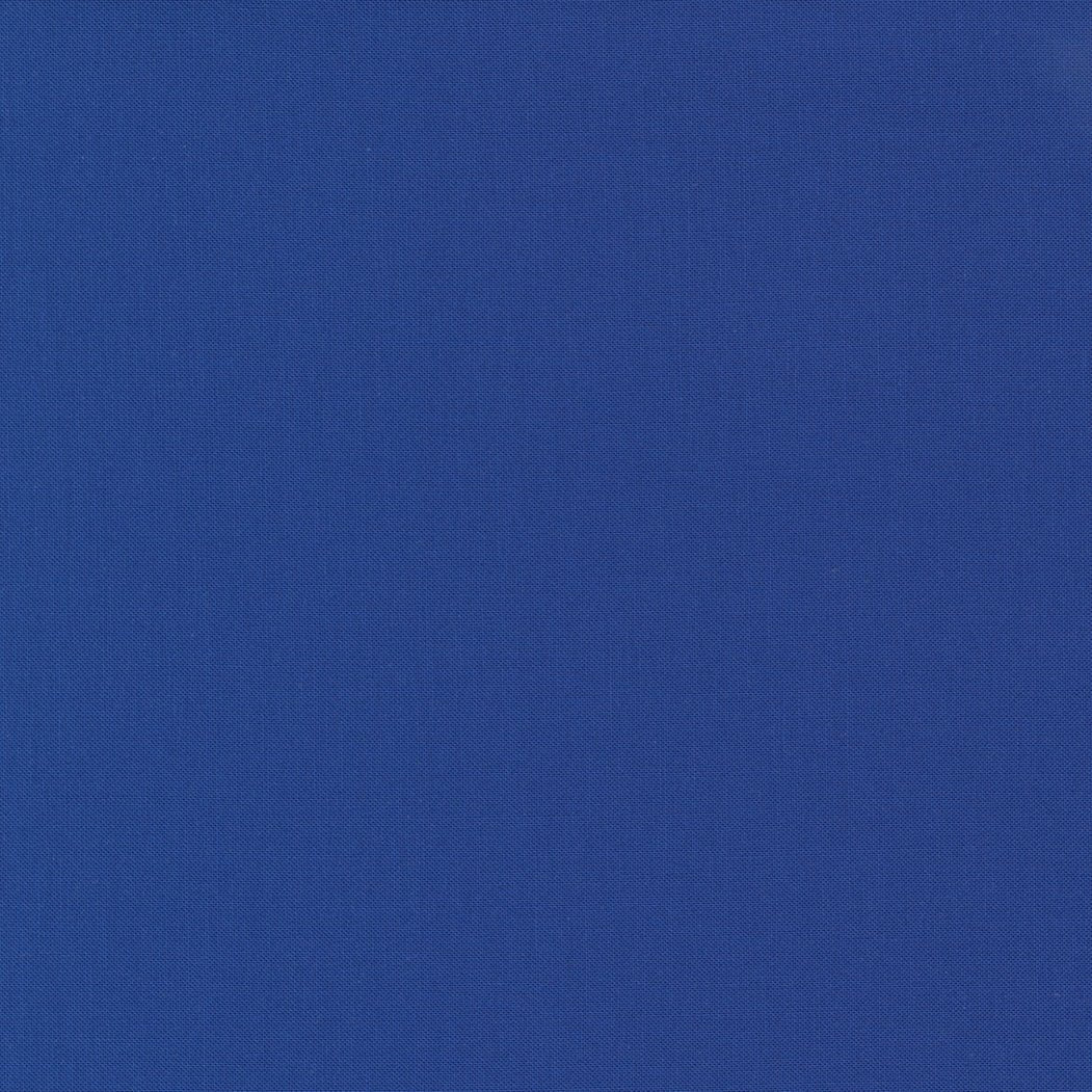 Bella Solids Sapphire 9900 261 100% Cotton by Moda - Boho Fabrics - Quilting Cotton, Woven