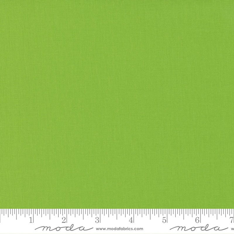 Bella Solids Sprout 9900 267 100% Cotton by Moda - Boho Fabrics - Quilting Cotton, Woven