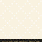Best Day Ever Diamond Flowers in White On Natural by Melody Miller for Ruby Star Society - 100% Cotton Fabric - RS0107 11 - Boho Fabrics - Quilting Cotton, Woven