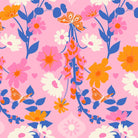 Best Day Ever Foxgloves in Posy by Melody Miller for Ruby Star Society - 100% Cotton Fabric - RS0106 12 - Boho Fabrics - Quilting Cotton, Woven