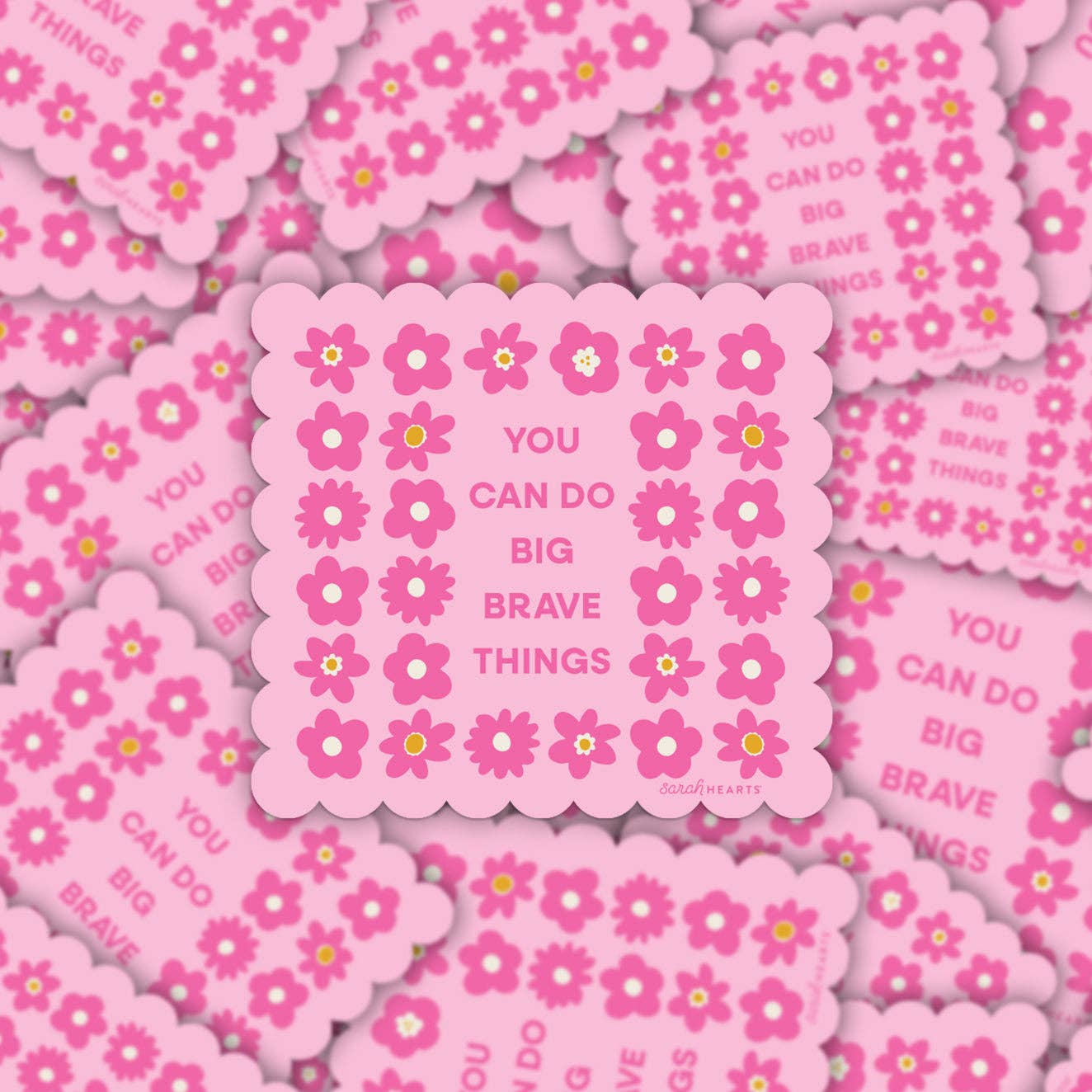 Big Brave Things Sticker - Boho Fabrics - 