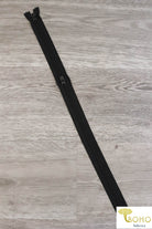 Black, 2-Way Separating MS Zippers, Size 23"-30" - Boho Fabrics