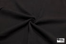 Black, Cotton Crepe Gauze 52", Woven Fabric - Boho Fabrics - Gauze, Woven