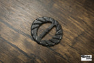 Black Dahlia – 1930s Art Deco Casein Belt & Scarf Slide Buckle - Boho Fabrics - Buckles & Slides
