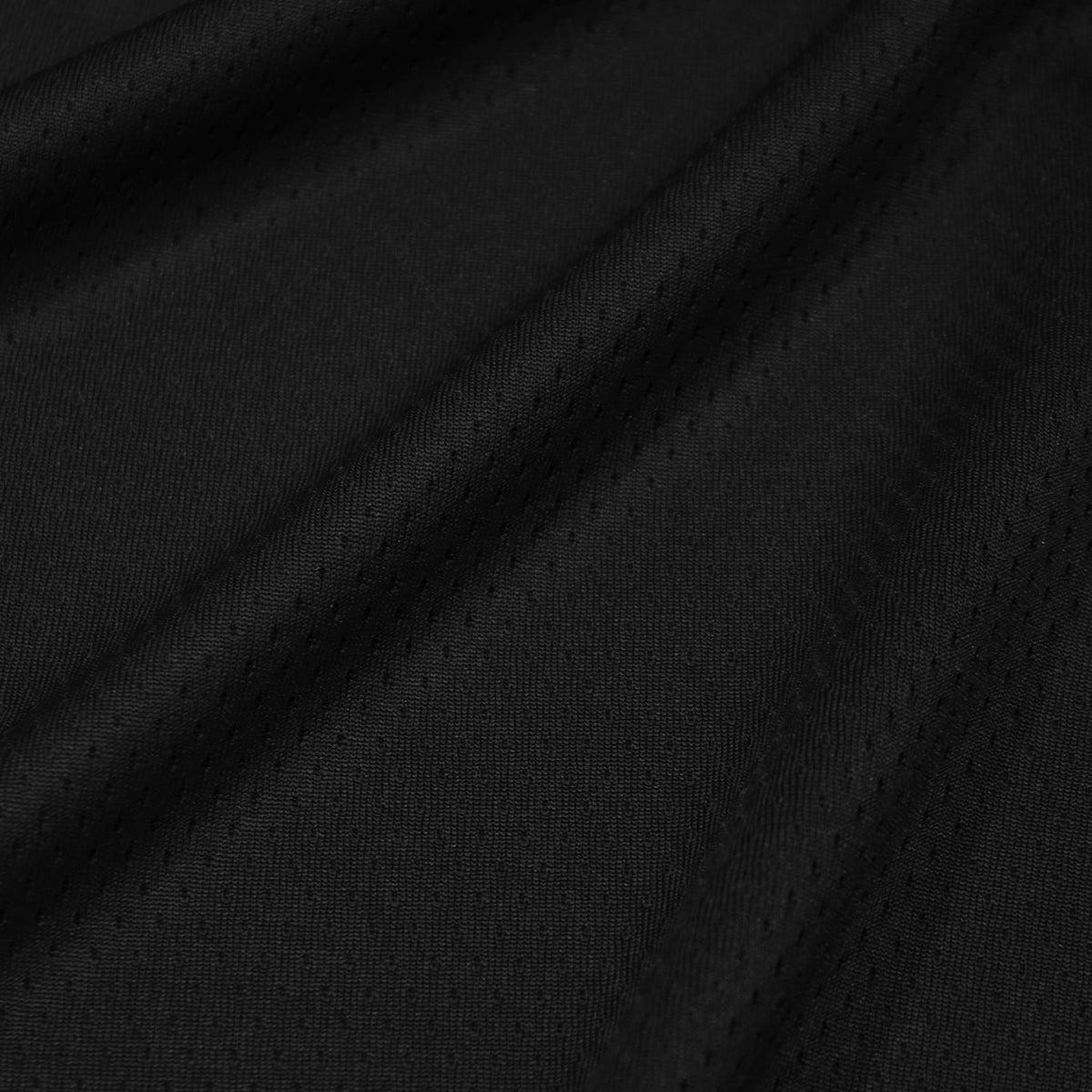 Black, Flat Back Dimple, Athletic Mesh Fabric – Boho Fabrics