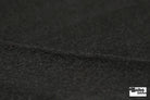 Black, Fleece Fabric - Boho Fabrics - Wool Coating, Woven